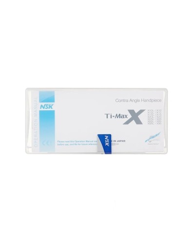 NSK Ti-MAX X25L 1:1 Low Speed Direct Drive Handpiece Fiber Optic Air Spray On/Off Switch Compatible with E-Type Dental Equipment