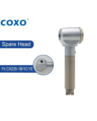 COXO Dental Low Speed Handpiece LED Fiber Reduction/Increase Ratio Endodontic Contra Angle Handpiece E Type Fit KAVO NSK WH