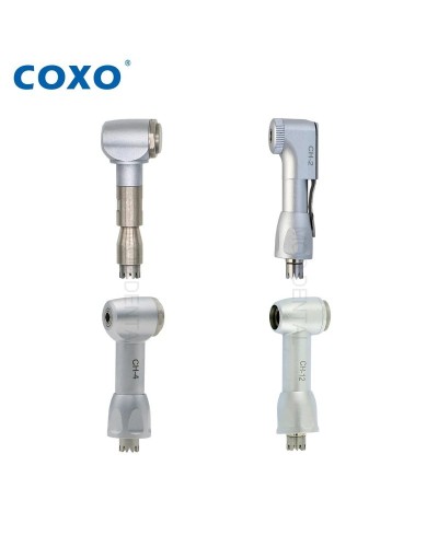 COXO Dental Low Speed Handpiece LED Fiber Reduction/Increase Ratio Endodontic Contra Angle Handpiece E Type Fit KAVO NSK WH