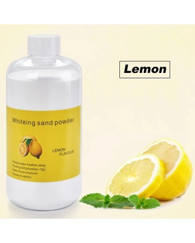 New 500g Dental Air Prophy Powder Cleaning Powder Teeth Polishing Plaque Stain Remove Mint Lemon Strawberry Flavor Material