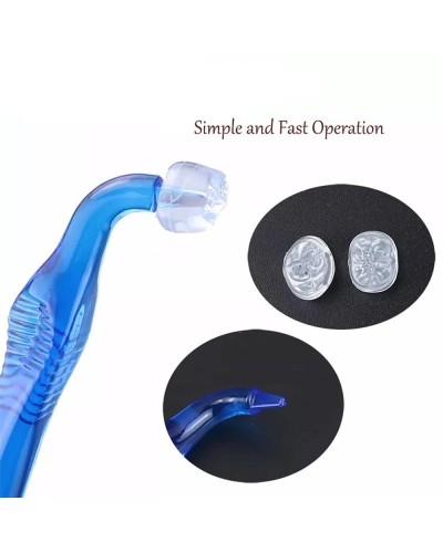 PIORPOY Dental Posterior Teeth Aesthetic Printing Kit 16 Molds Oral Care Orthodontic Filling Restoration Dentist Supplies Tool