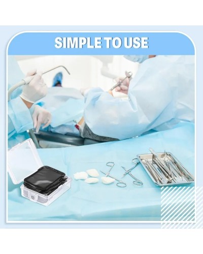 100 Pcs 2Disposable Dental X-Ray Barrier Envelopes Protective Sleeves for Digital Phosphor Plate Imaging Sensor Supplies