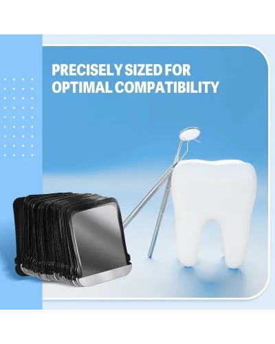 100 Pcs 2Disposable Dental X-Ray Barrier Envelopes Protective Sleeves for Digital Phosphor Plate Imaging Sensor Supplies