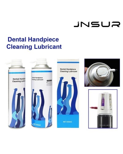 Dental Handpiece Cleaning Lubricant 300/550ml Cleaning Oil Dnetal Handpiece Lubrication Spray Dentistry Supply Lab Material