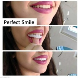 Hot Perfect Smile Teeth Fake Tooth Cover False Veneers White Whitenin Teeth Snap CoverTeeth Cosmetic Denture Care