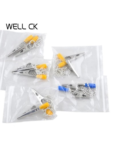1Pcs Dental Scarf Clip Oral Dental Supplies Scarf Clip Disposable Dental Scarves Aprons Pad Bib Clip Beads Clip Iron