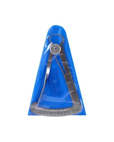 Dental Gauge Caliper Dental Caliper for Metal Wax Dental Lab Stainless Steel Dentist Metal Wax Thickness Measurement Ruler Tool