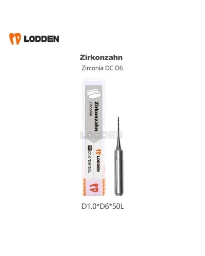 Zirkonzahn Dental Milling Burs D6 Shank For Cutting Zirconia PMMA/Resin Glass Ceramics Metal Dental Lab CAD CAM Drill Tools