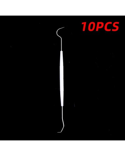 10pcs Stainless Steel Dental Tool Dentist Teeth Clean Hygiene Explorer Probe hook Pick dentists instruments teeth cleaning tool