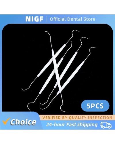 10pcs Stainless Steel Dental Tool Dentist Teeth Clean Hygiene Explorer Probe hook Pick dentists instruments teeth cleaning tool