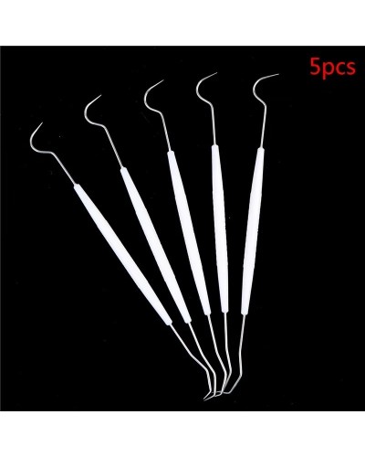 10pcs Stainless Steel Dental Tool Dentist Teeth Clean Hygiene Explorer Probe hook Pick dentists instruments teeth cleaning tool