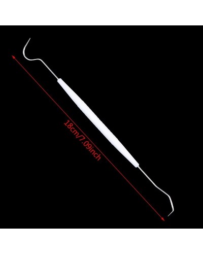 10pcs Stainless Steel Dental Tool Dentist Teeth Clean Hygiene Explorer Probe hook Pick dentists instruments teeth cleaning tool