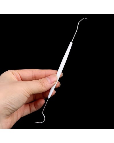 10pcs Stainless Steel Dental Tool Dentist Teeth Clean Hygiene Explorer Probe hook Pick dentists instruments teeth cleaning tool
