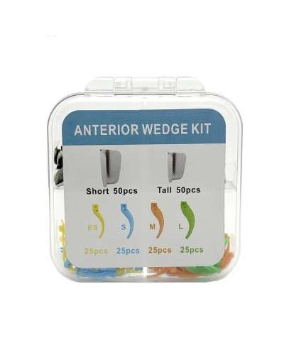 200Pcs Dental Wedges Anterior Matrix System Wedge Matrix Bands Interdental Wedges Dentist Supplies Oral Materials