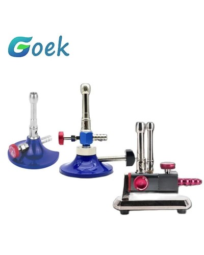 Dental Gas Light Single/Double Tube/Tiltable 360° 3 Style Bunsen Burner Dentistry Accessories Lab Equipment Tool Materials