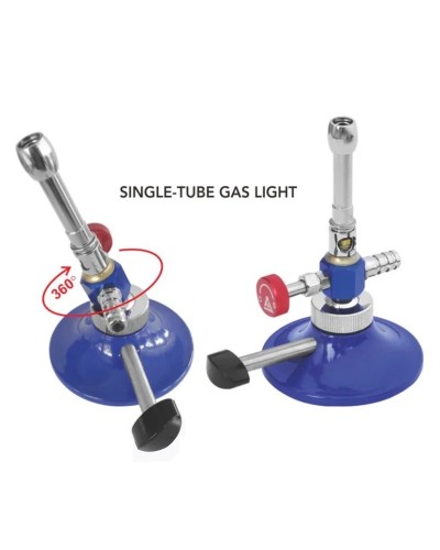 Dental Gas Light Single/Double Tube/Tiltable 360° 3 Style Bunsen Burner Dentistry Accessories Lab Equipment Tool Materials