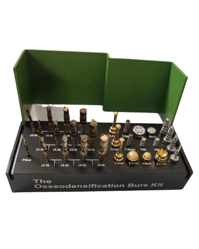 29Pcs/Set Dental Implant Drills Osseodensification Burs Kit Maxillary Sinus Lift Drills Kit For Surgical Dentistry Tools