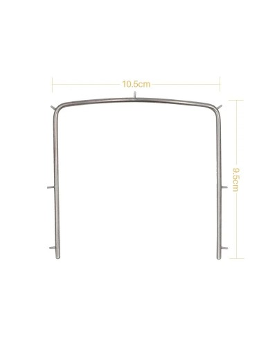 Stainless Steel Dentist Rubber Dam Frame Holder Instrument Autoclavable for Dental Lab Supplies