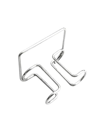 4Pcs Dental Cotton Roll Holder Clip Stainless Steel Dental Lab Supplies Clinic Ortho Isolator Tool Autoclavable Cotton Roll Clip
