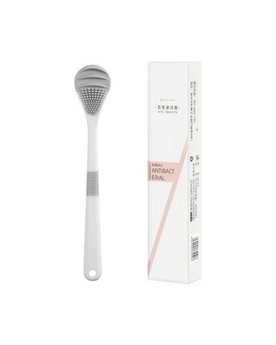Tongue Cleaner Brush Reusable Oral Cleaning Scraper Oral Breath Multicolor Brush Care Tool Tongue Bad Hygiene Care Removal