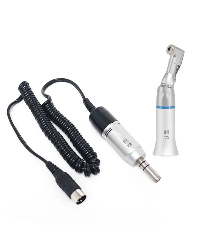 Dental Lab E-type Electric Micro Motor 35000 RPM Micromotor Handpiece Straight Contra Angle For Micromotor Polishe Dental Supply