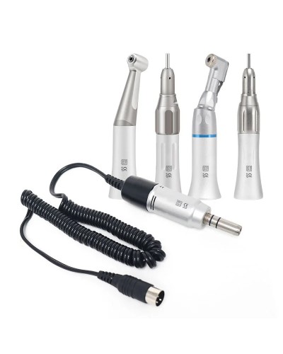 Dental Lab E-type Electric Micro Motor 35000 RPM Micromotor Handpiece Straight Contra Angle For Micromotor Polishe Dental Supply