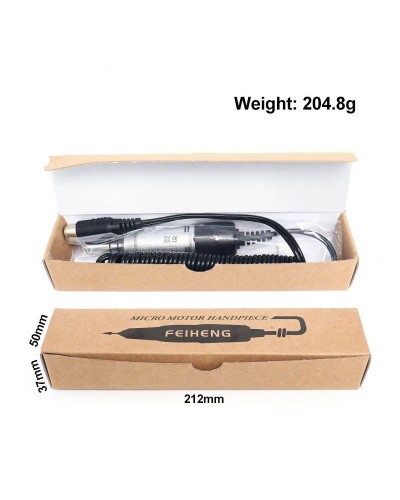 Dental Lab E-type Electric Micro Motor 35000 RPM Micromotor Handpiece Straight Contra Angle For Micromotor Polishe Dental Supply