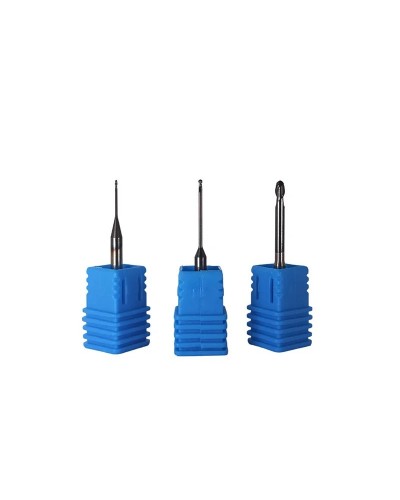 Wieland Select/Mini Dental Milling Bur Zirconia DC/DLC/DCG Coating D3 Shank D2.5/1.0/0.7mm Dental Lab Milling Cutters