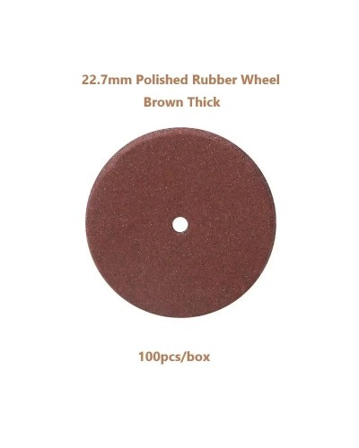 100pcs/box Rubber Polishing Wheel Grinding Head Grinding Tools Dental Polisher Technician Polishing Supplies