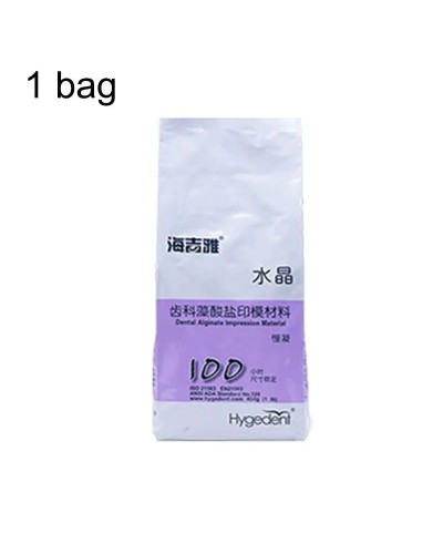 454g/Bag Dental Supplies Impression Alginate Powder Denture Sample Materials Denture Gypsum Model Dental Mold Equipment Dentist