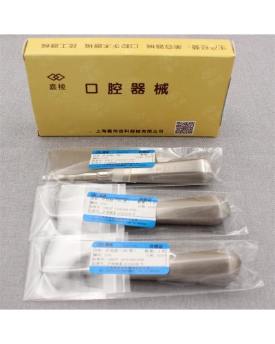 1Pcs Dental Luxating Lift Elevator Stright Curved 45°/90° Root Tooth Extraction Broken Crown Tools Dentist Surgical Supply