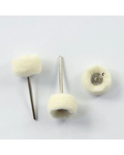 01S22 5pcs/pack Dental Polishing Cashmere Brush For Low Speed Handpiece Grinding Jade/Ceramic/Metal/Jewelry Dentist Supply