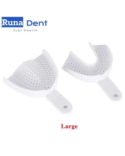 Disposable Plastic Dental Impression Trays Adult and Children Central Supply Materials Teeth Holder Oral Care Tools