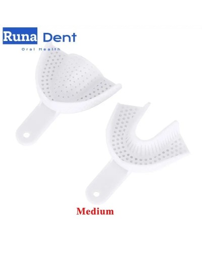 Disposable Plastic Dental Impression Trays Adult and Children Central Supply Materials Teeth Holder Oral Care Tools