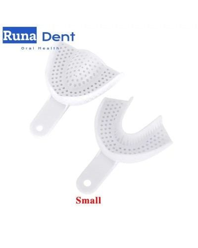 Disposable Plastic Dental Impression Trays Adult and Children Central Supply Materials Teeth Holder Oral Care Tools