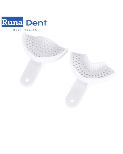 Disposable Plastic Dental Impression Trays Adult and Children Central Supply Materials Teeth Holder Oral Care Tools