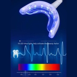 3 In1 Teeth Whitening Lights LED USB Rechargeable Oral and Dental Care Blue Light Whitening Teeth Bleach Clean Home Travel