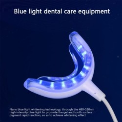 3 In1 Teeth Whitening Lights LED USB Rechargeable Oral and Dental Care Blue Light Whitening Teeth Bleach Clean Home Travel