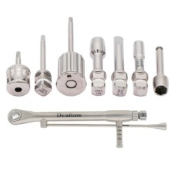 Dentium XIP Prosthetic Kit Dental Implant Instrument Dentistry Surgery Tool Torque Wrench Hex Driver Sets