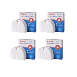 Y-Kelin Denture Adhesive Cushion Upper 120 Pads 4 Pack