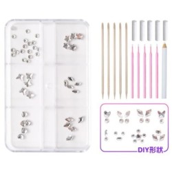 1set Dental Crystal Fashion Teeth Gems Beauty Diamond Tooth Jewelry Ornaments Tooth Gems Teeth Jewelry Gem Decoration