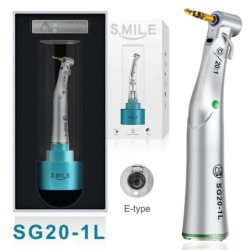 AI DENTAL New Smile Series 1:4.2/1:5/1:1/4:1/20:1 Contra Angle External Water Spray Stainless Steel Optic Low Speed Handpiece