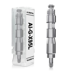 Dental contra angle fiber optic 1: 5 increasing low speed handpiece or 1 pcs X95L head/cartridge/middle shaft spare parts option