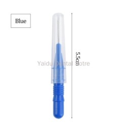 200Pcs/box Interdental Brushe Dental Health Care Tooth Floss Toothbrush Oral Hygiene Cleaner Toothpicks Cleaning Tool