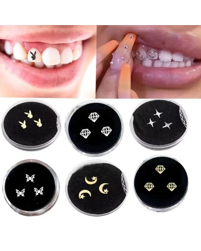3pcs/Box Fashion Teeth Gems kit Tooth Jewelry Diamonds Whitening Teeth Whitening Ornaments Denture Acrylic Dental Products