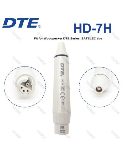 Original Woodpecker DTE Dental Ultrasonic Scaler Handpiece LED Light HW-6L HW-5L HD-7L HD-7H HW-3H Fit EMS NSK SATELEC ACTEON