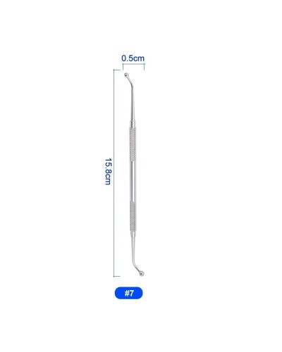 1Pcs Dental Hygiene Tool Calculus Cleaner Tartar Scraper Scaler Plaque Remover Tweezers Probe Dentist Oral Mirror Care Tools