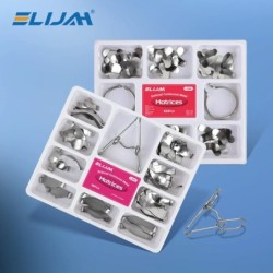 Dental Sectional Contoured Metal Matrices Matrix with Springclip No.1.
