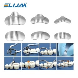 Dental Sectional Contoured Metal Matrices Matrix with Springclip No.1.