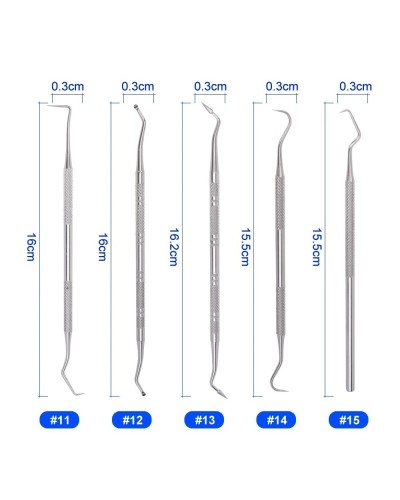 1Pcs Dental Hygiene Tool Calculus Cleaner Tartar Scraper Scaler Plaque Remover Tweezers Probe Dentist Oral Mirror Care Tools